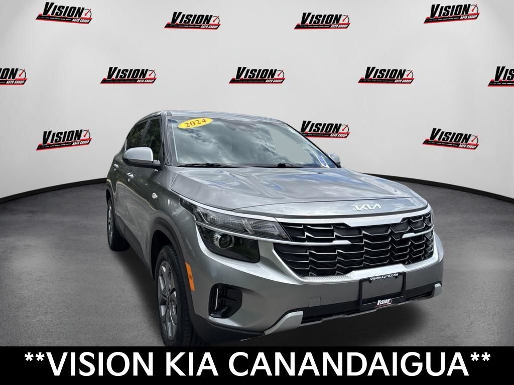 Used 2024 Gray Kia LX image 3