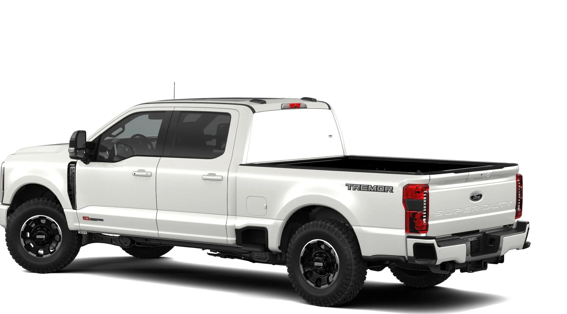 New 2026 Star White Metallic Tri-Coat Ford LARIAT image 2