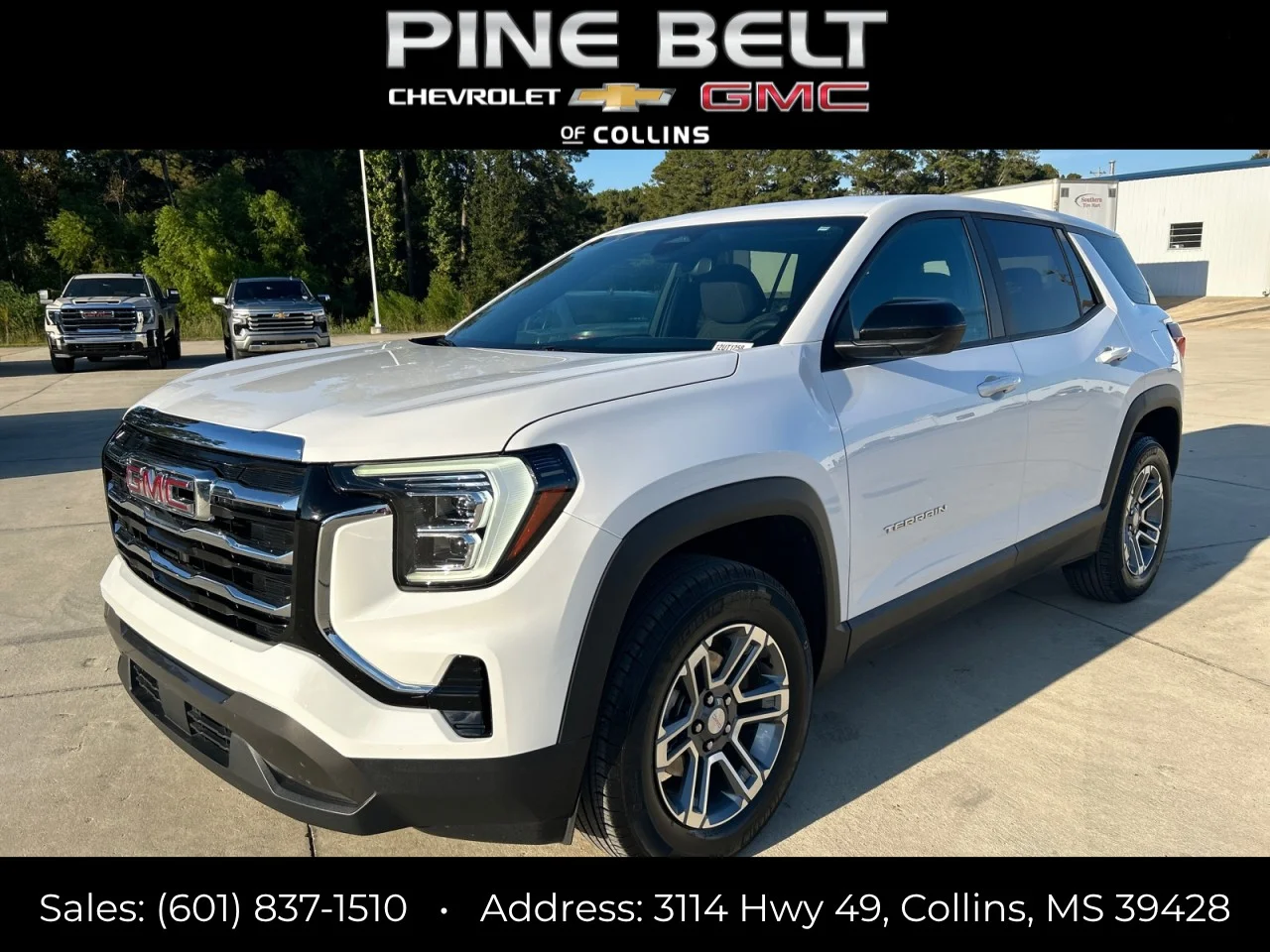 Used 2025 Summit White GMC Elevation image 1