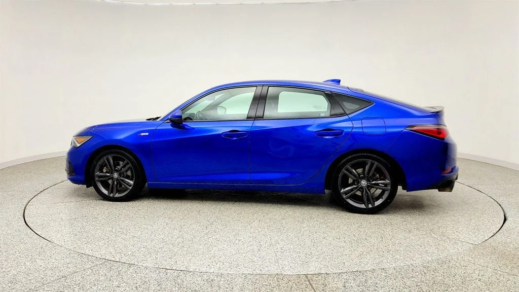Used 2023 Apex Blue Pearl Acura Manual w/A-Spec Technology Package image 8