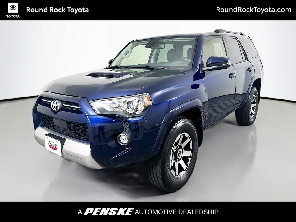 Used 2023 Blue Toyota TRD Off-Road Premium image 1