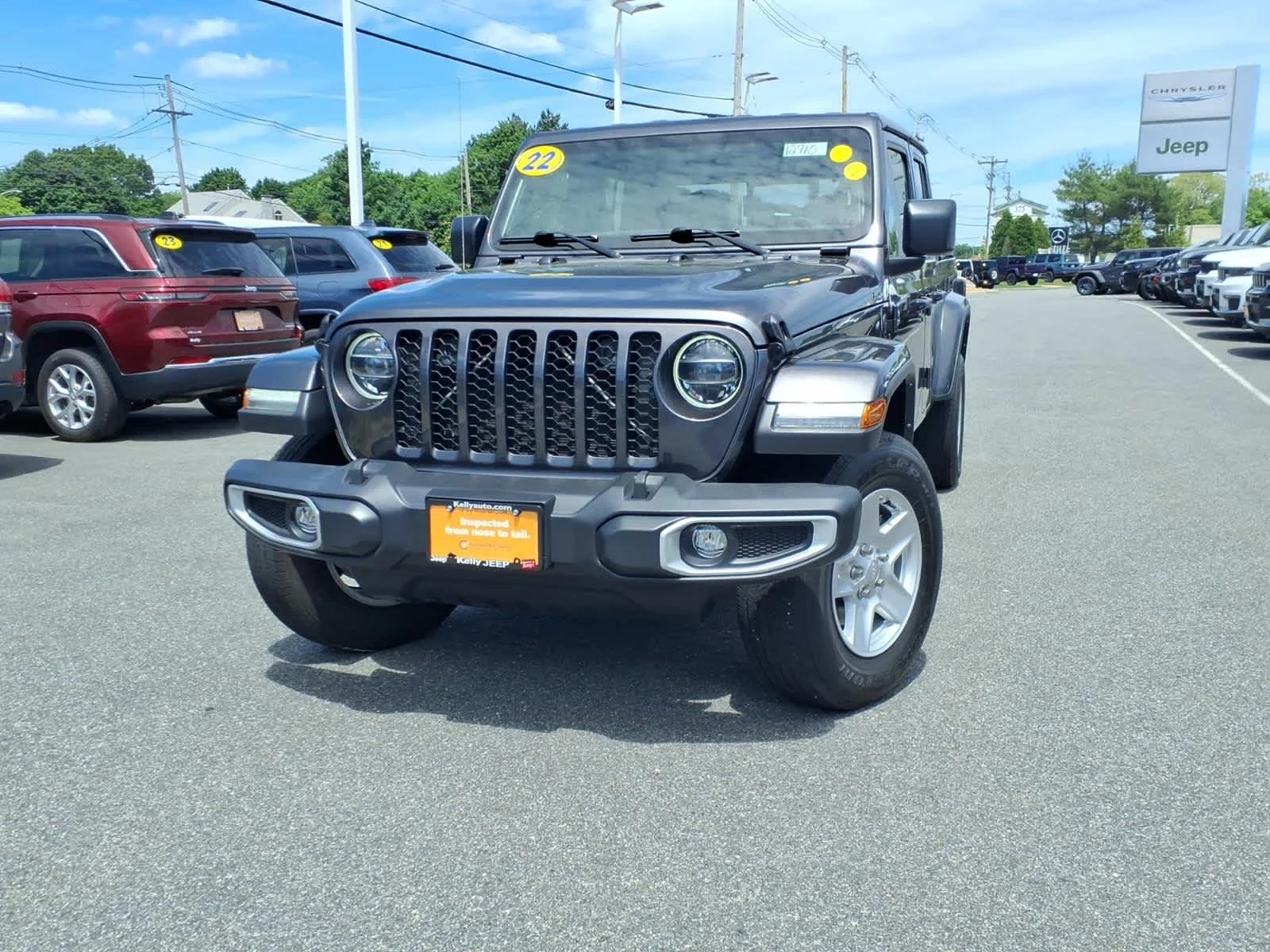 Certified Used 2022 Granite Crystal Met. Clear Coat Jeep Sport S image 2