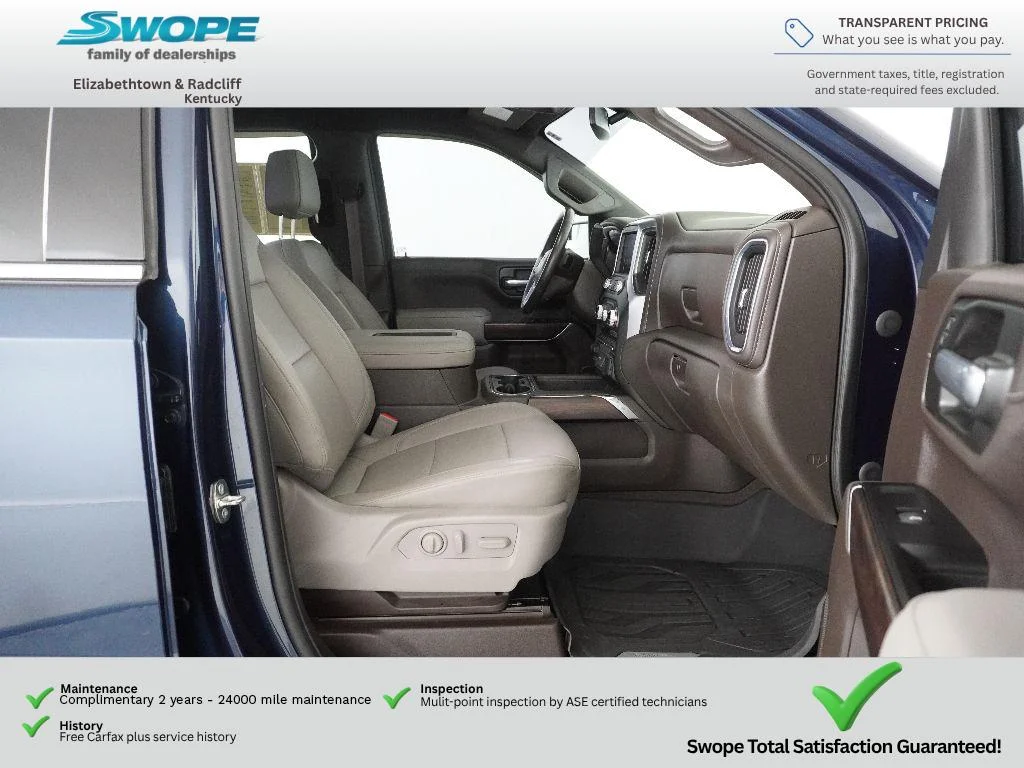 Used 2020 Pacific Blue Metallic GMC SLT image 10