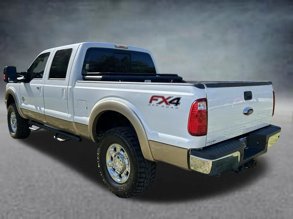 Used 2014 Oxford White Ford Lariat image 7