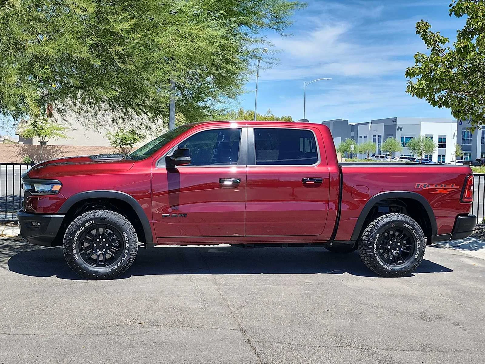 Used 2025 Delmonico Red Pearlcoat Ram Rebel image 5