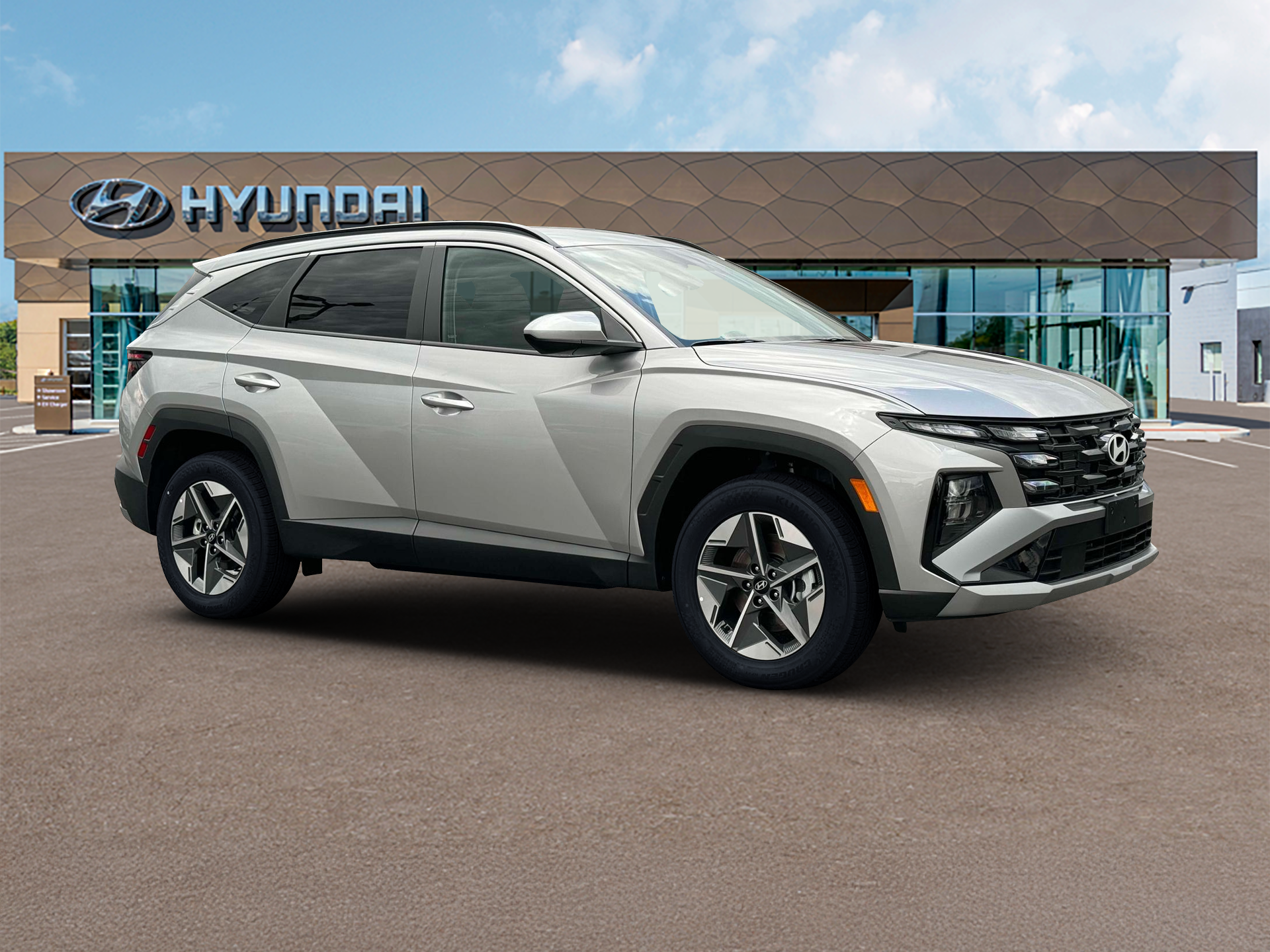 New 2026 Shimmering Silver Hyundai SEL AWD image 10