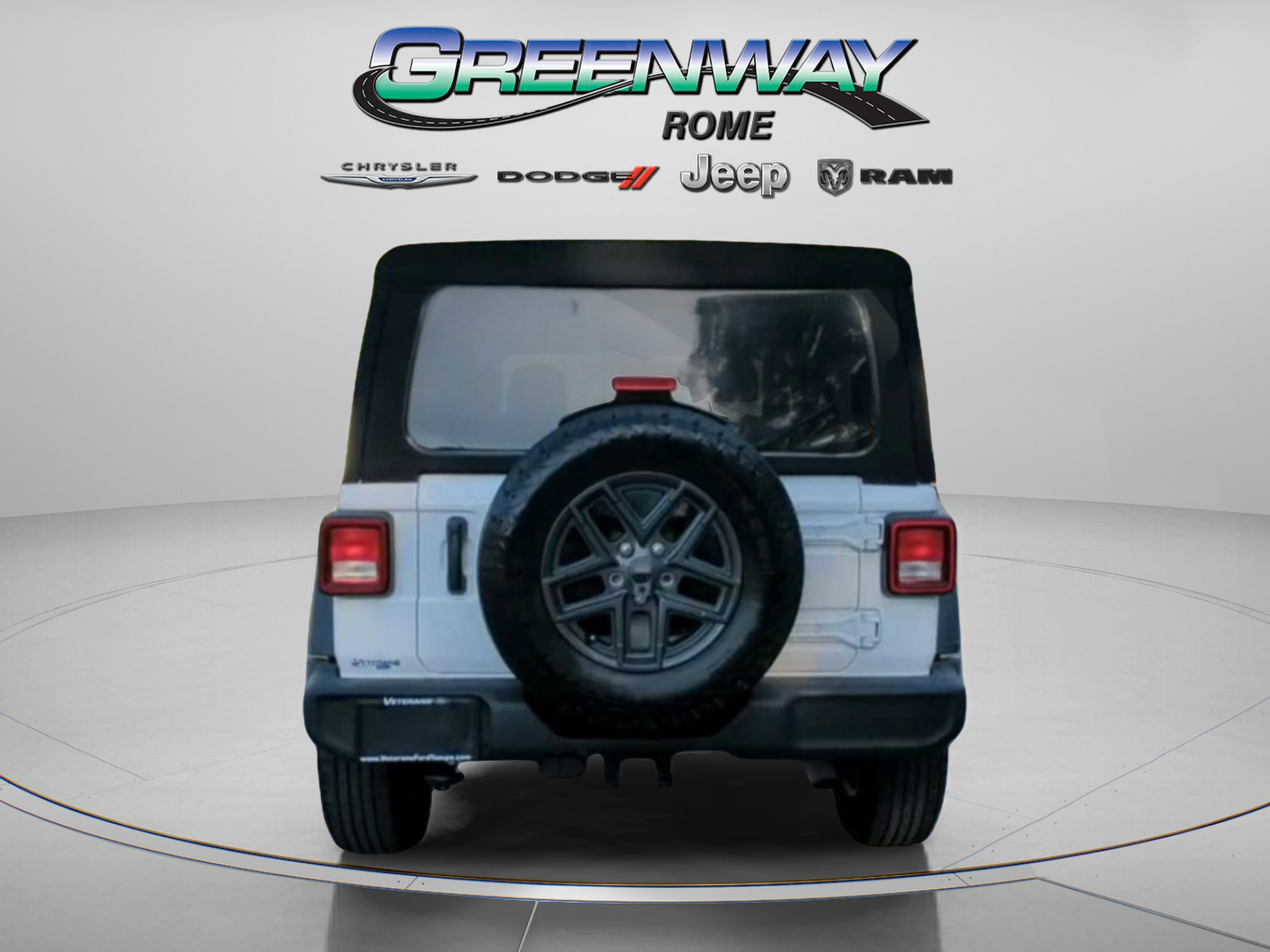 Used 2024 Bright White Clearcoat Jeep Sport S image 25