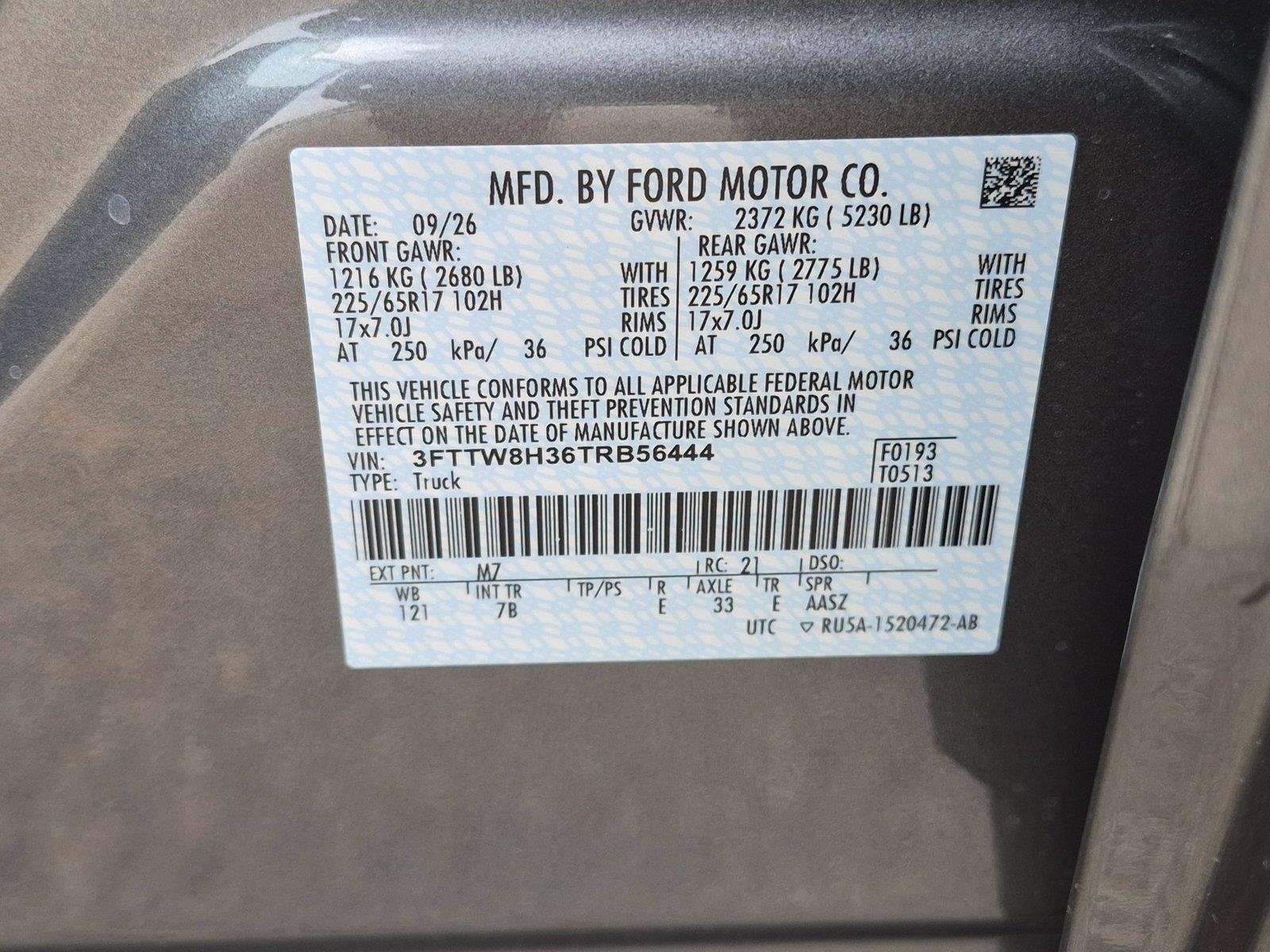New 2026 Carbonized Gray Metallic Ford XLT image 36