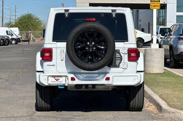 Certified Used 2023 White Jeep Sahara 4xe image 9