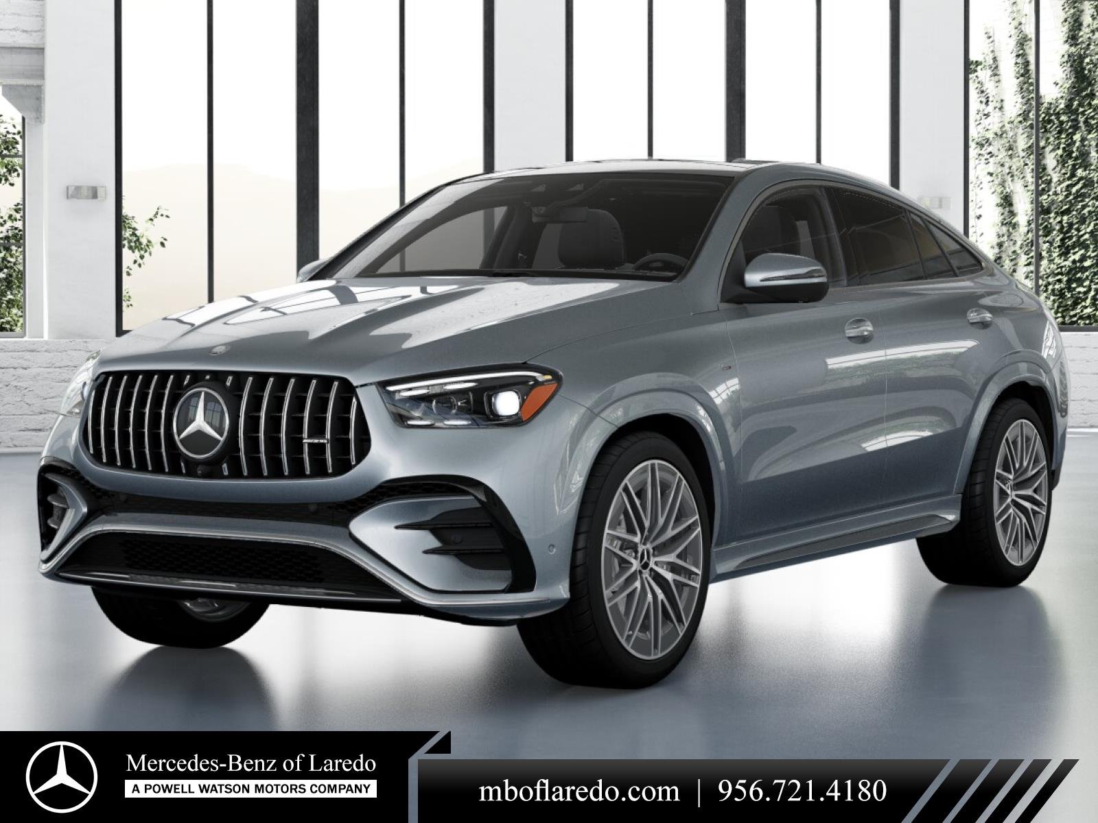 New 2026 Cirrus Silver Metallic Mercedes-Benz AMG® GLE 53 4MATIC+ Coupe image 1