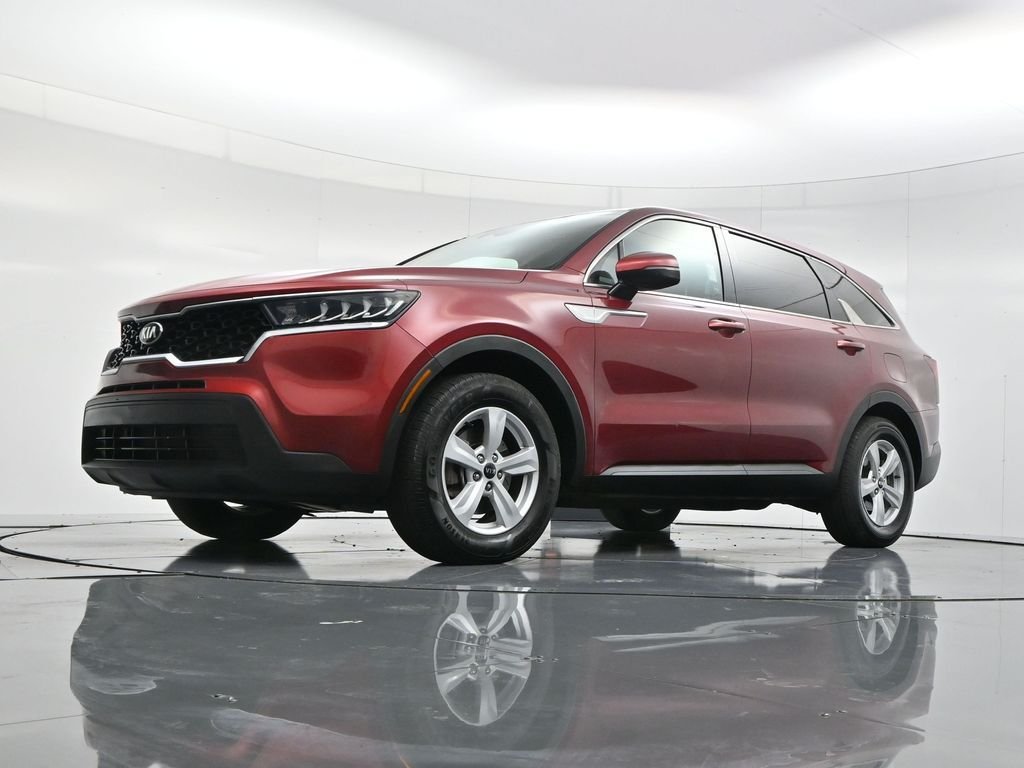 Used 2021 Passion Red Tintcoat Kia LX image 43