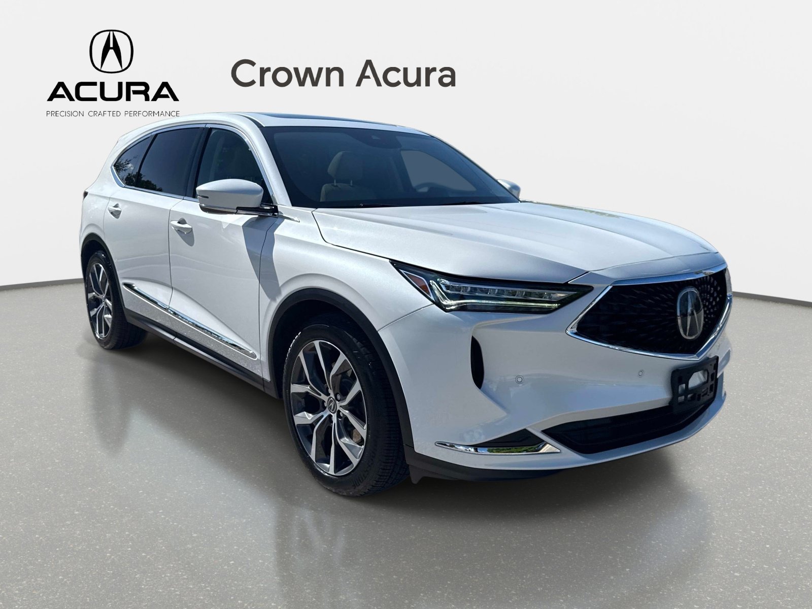 Used 2024 Platinum White Pearl Acura w/Technology Package image 6