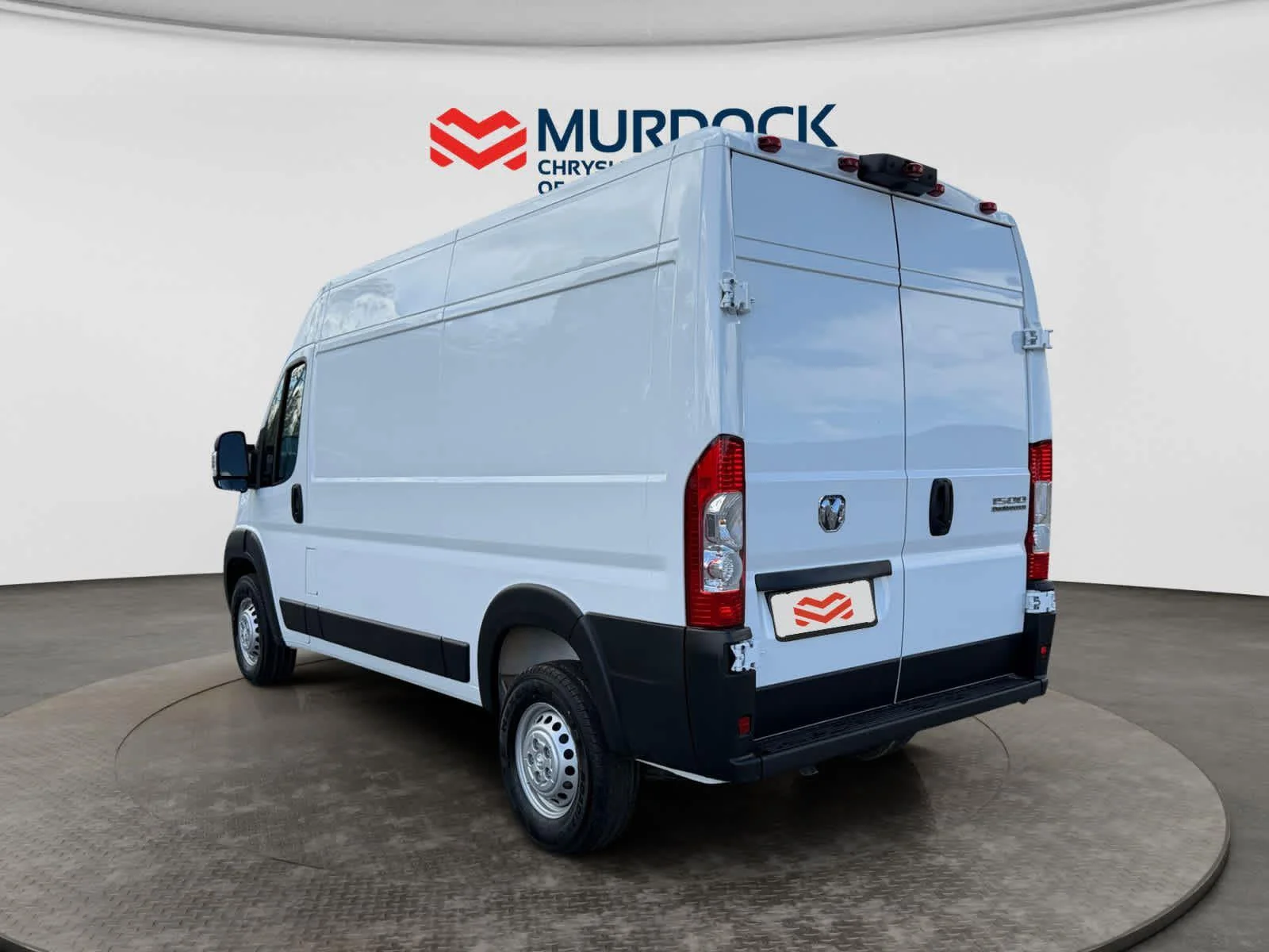 New 2026 Bright White Clear-Coat Exterior Paint RAM Tradesman image 3