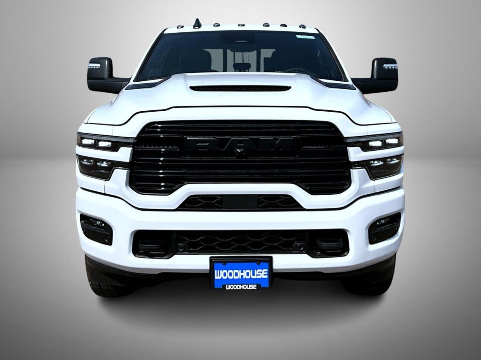 New 2026 Bright White Clear-Coat Exterior Paint RAM Laramie image 2