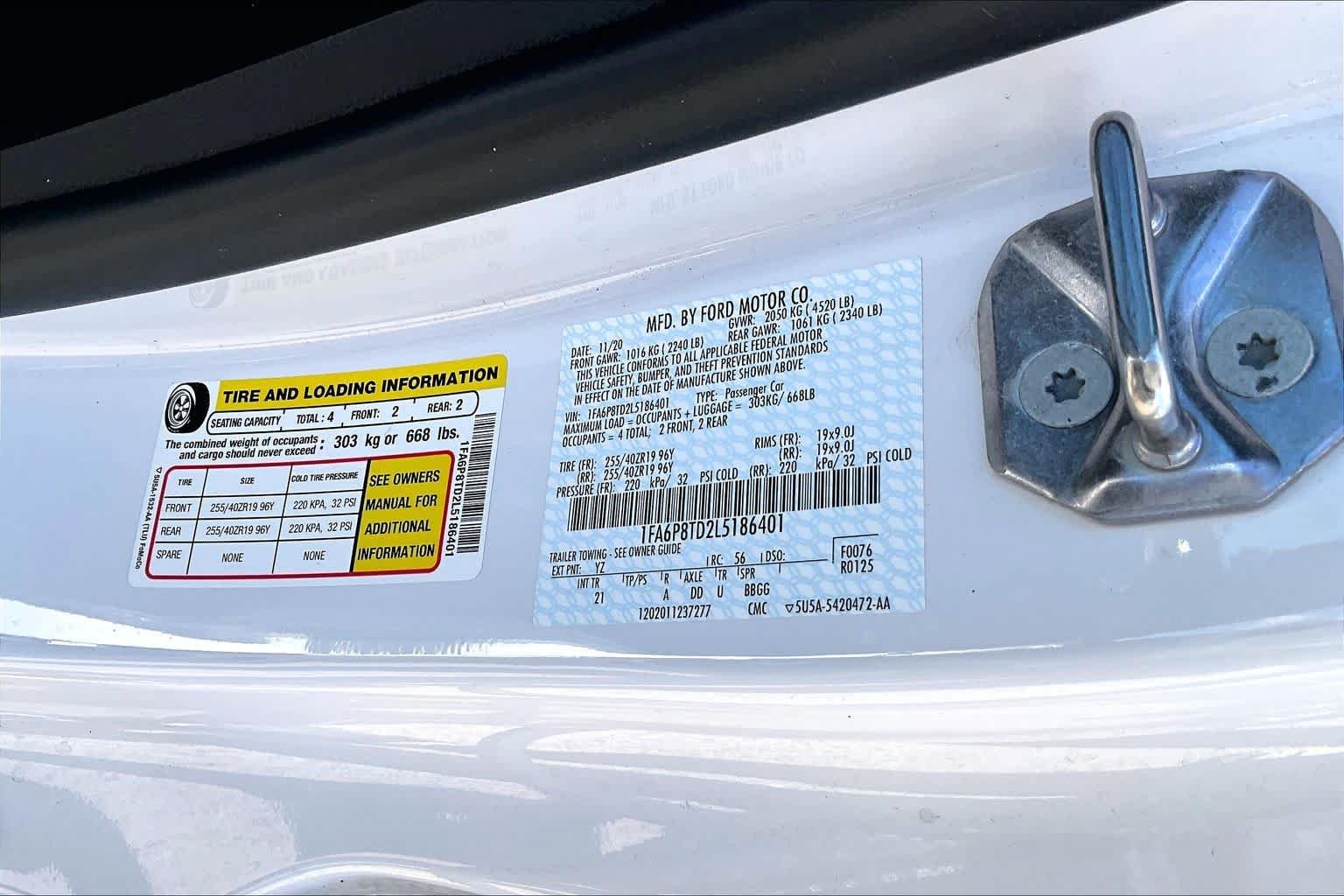 Used 2020 Oxford White Ford EcoBoost image 31