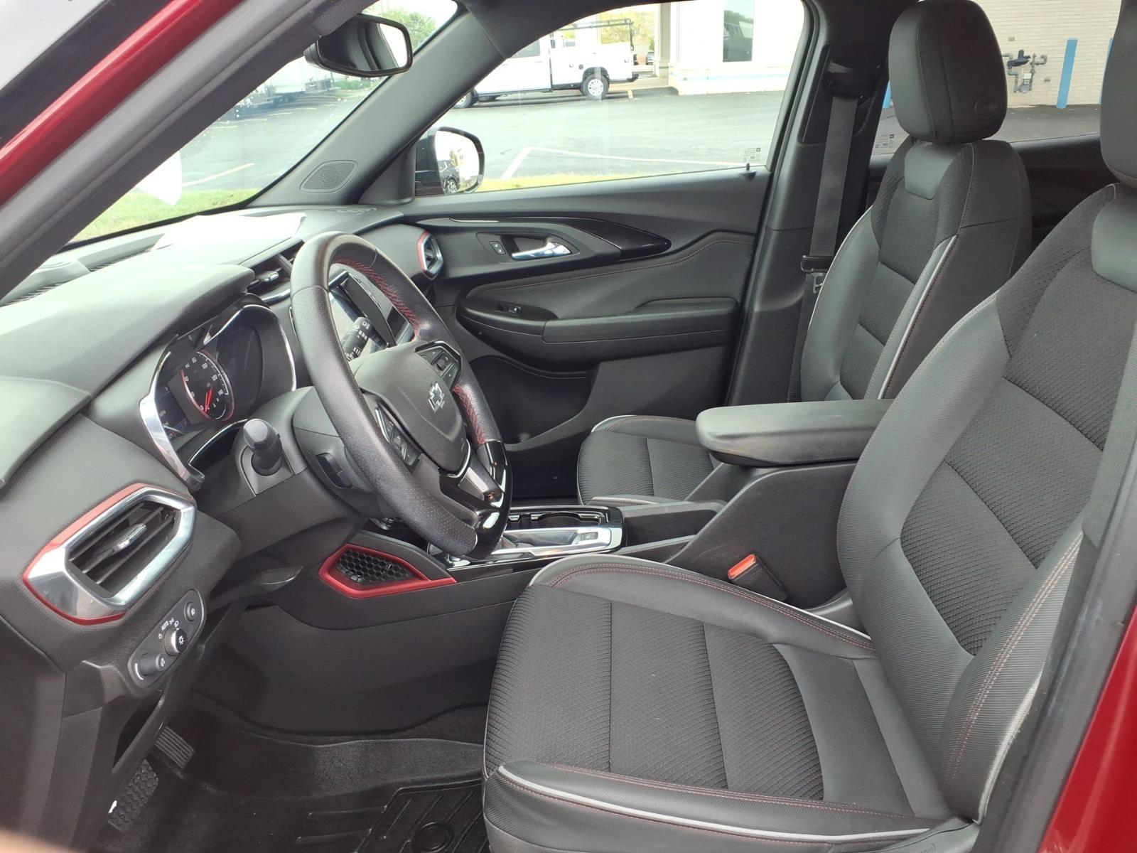 Used 2021 SCARLET RED METALLIC Chevrolet RS image 25