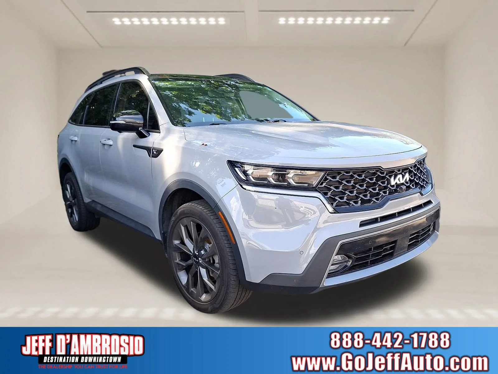 Used 2022 Wolf Gray Kia X-Line SX Prestige image 1