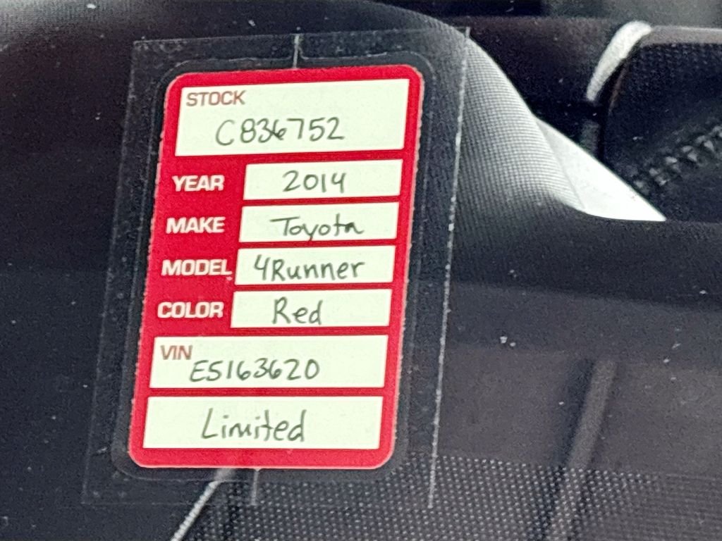 Used 2014 Red Toyota Limited image 26