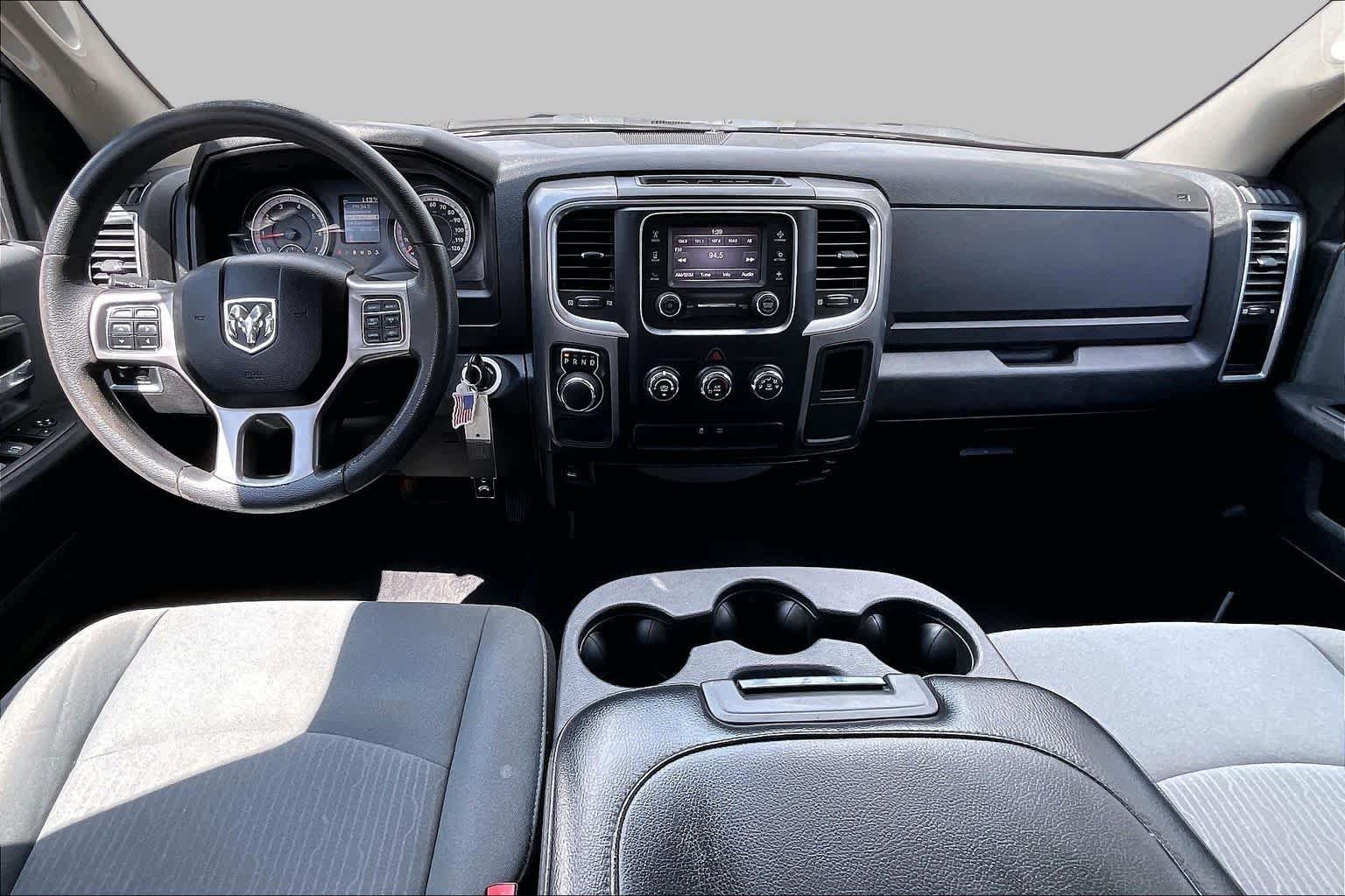 Used 2022 Bright White Clearcoat Ram SLT image 12