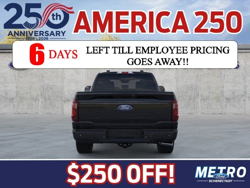 New 2026 Agate Black Metallic Ford XLT image 6