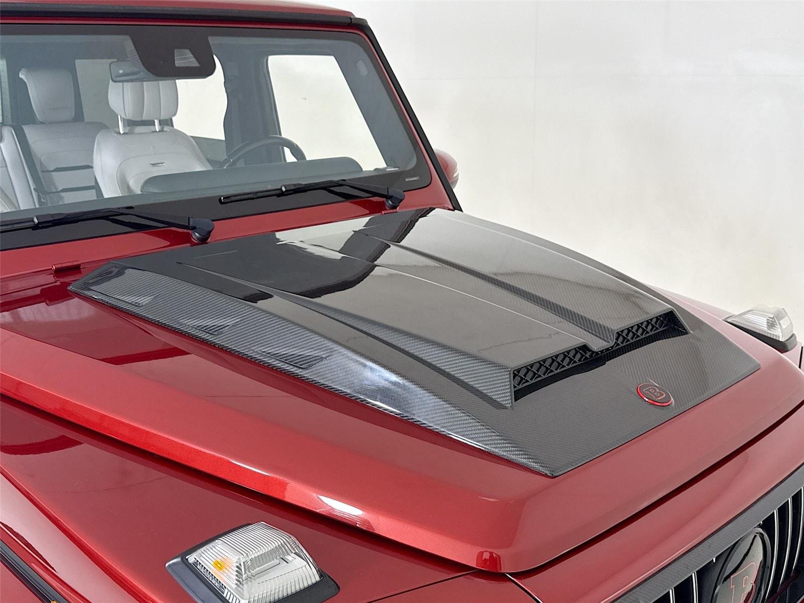 Used 2021 designo Cardinal Red Metallic Mercedes-Benz AMG® G 63 | Brabus Widebody image 41