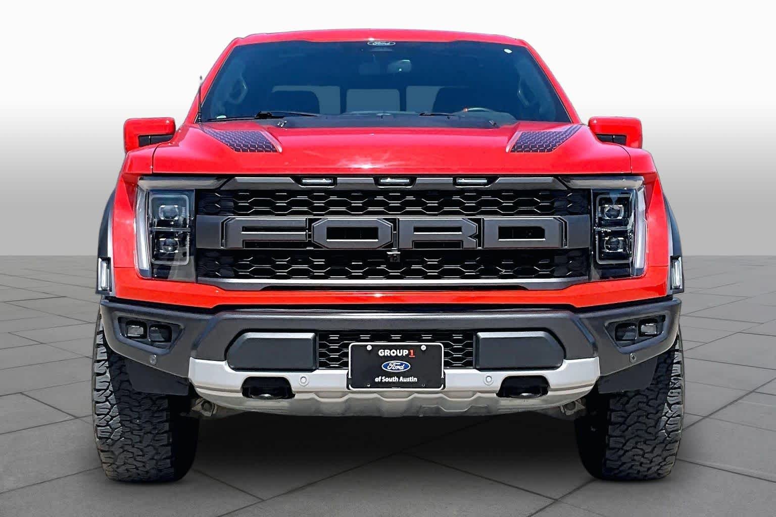 Certified Used 2022 Orange Ford Raptor image 4
