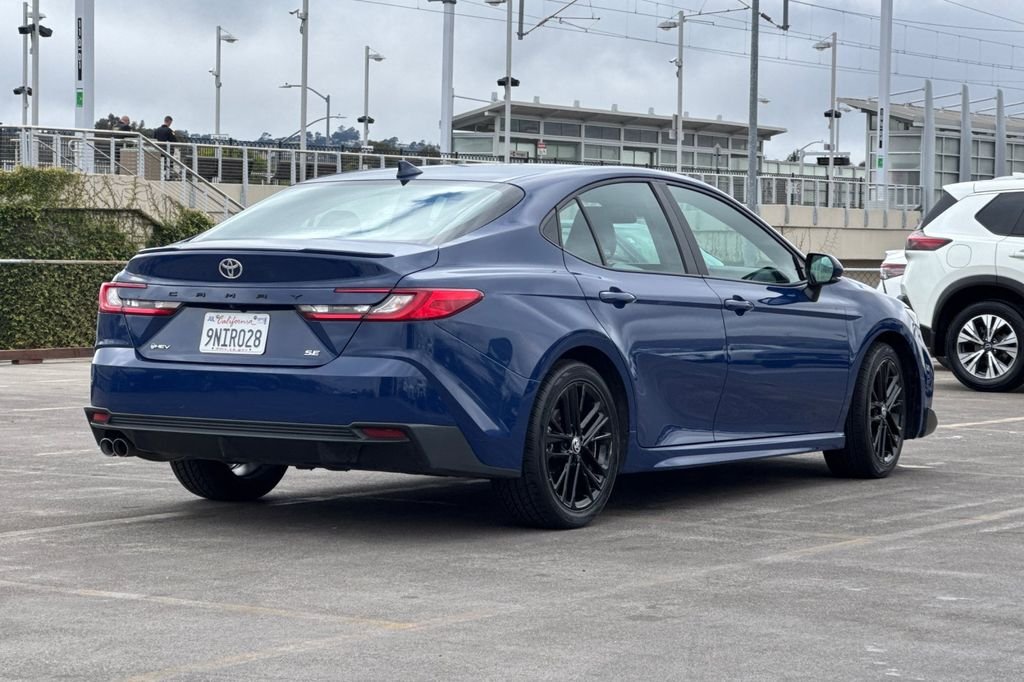 Used 2025 Blue Toyota SE image 4