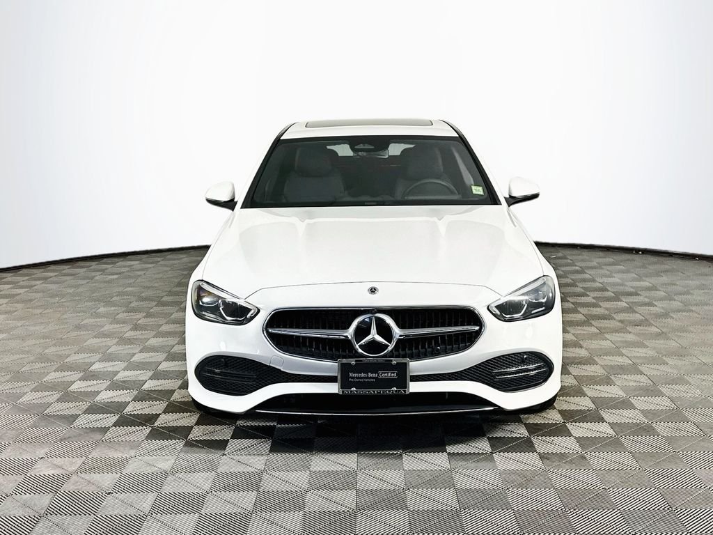 Certified Used 2025 White Mercedes-Benz C 300 image 2