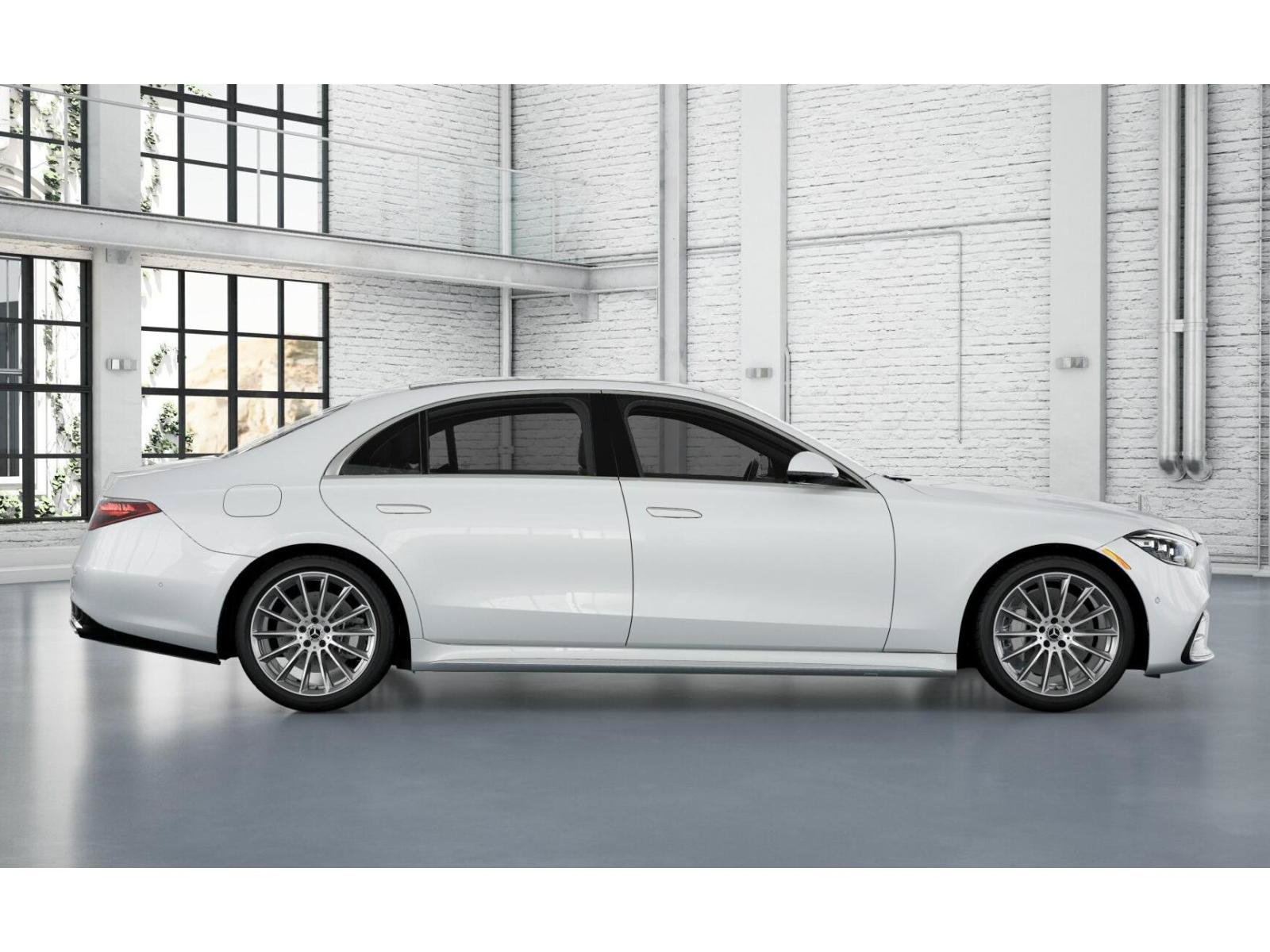 New 2026 MANUFAKTUR Moonlight White Metallic Mercedes-Benz S 580 image 16