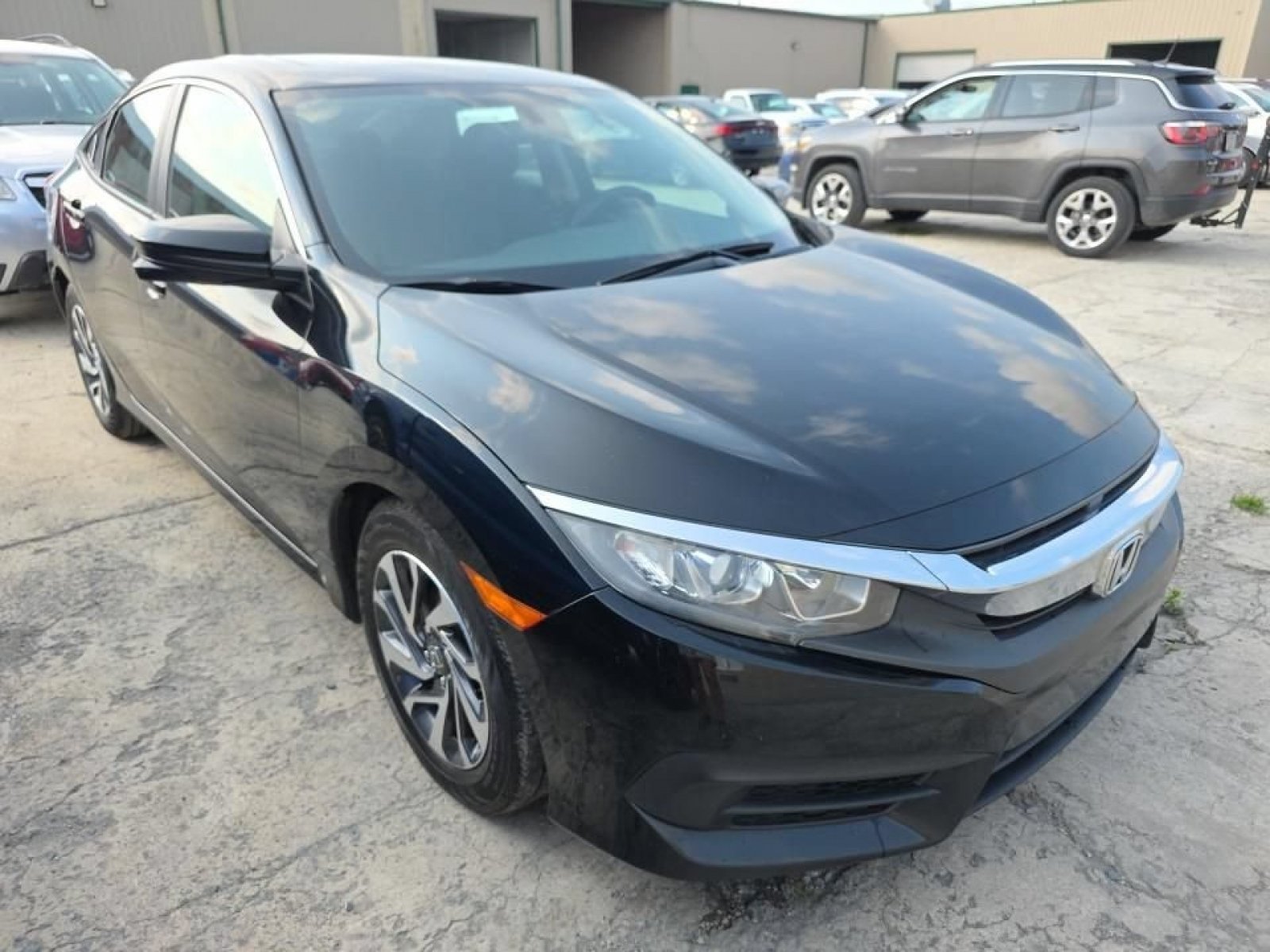 Used 2018 Crystal Black Pearl Honda EX image 3