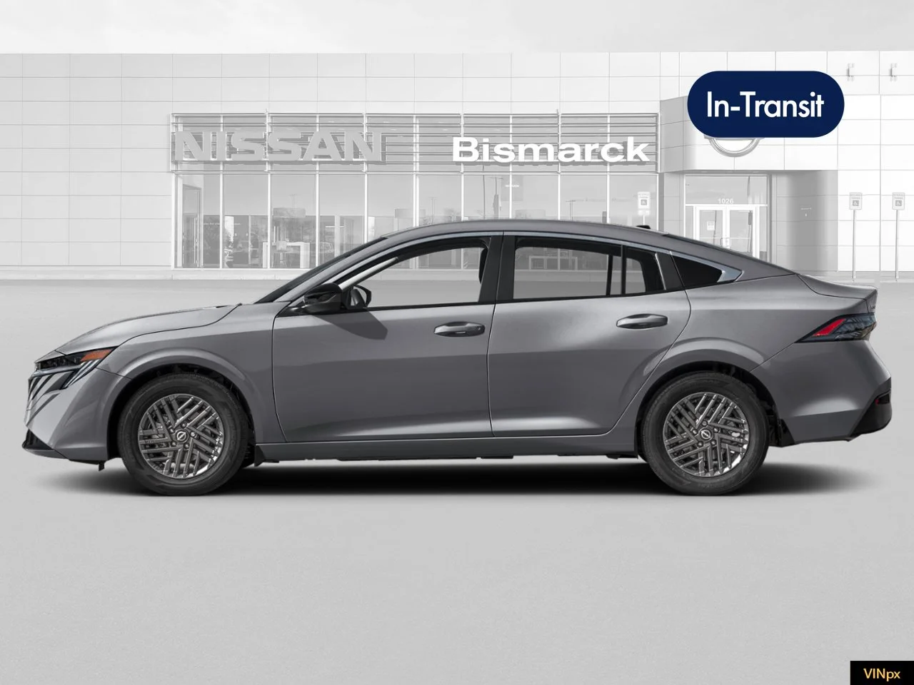 New 2027 Atlantic Gray Metallic Nissan SV image 3