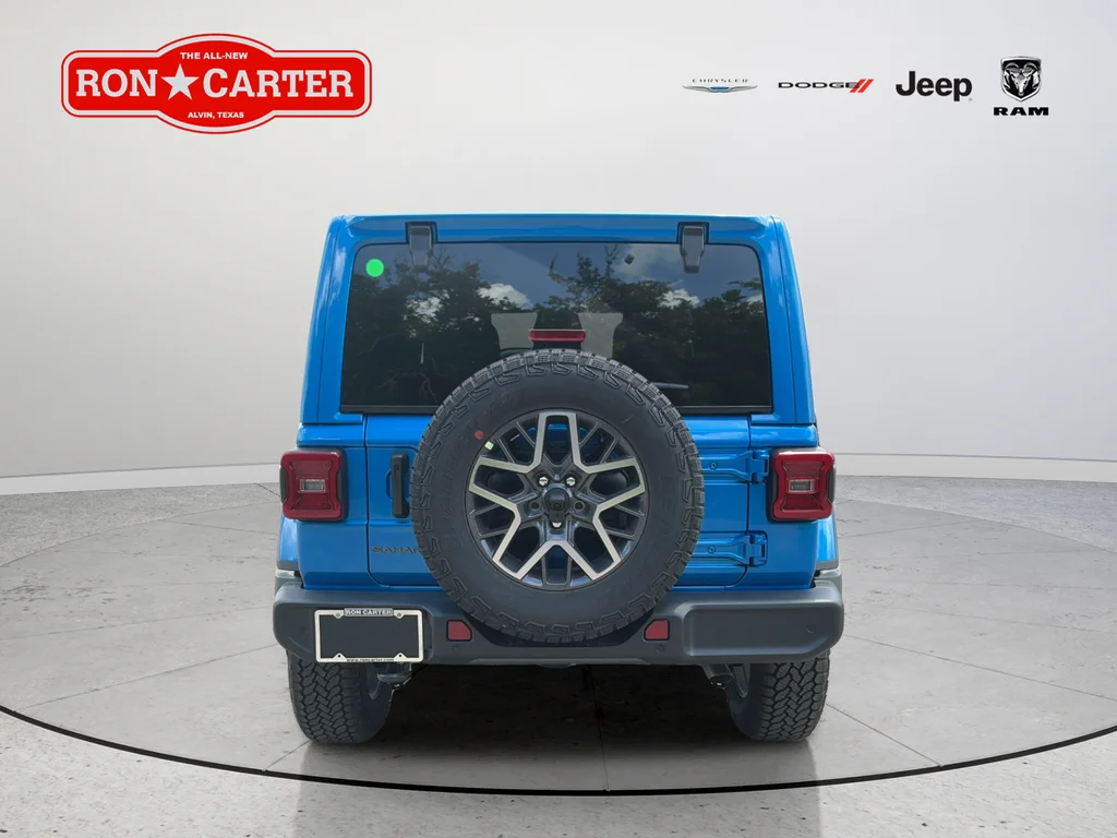 New 2026 Hydro Blue Pearl-Coat Exterior Paint Jeep Sahara image 5