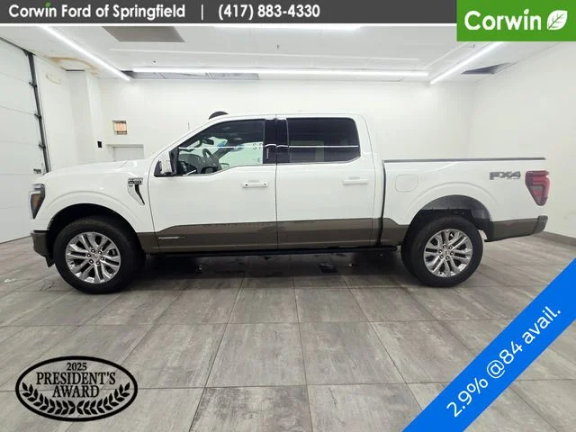New 2026 Star White Metallic Tri-Coat Ford King Ranch® image 2
