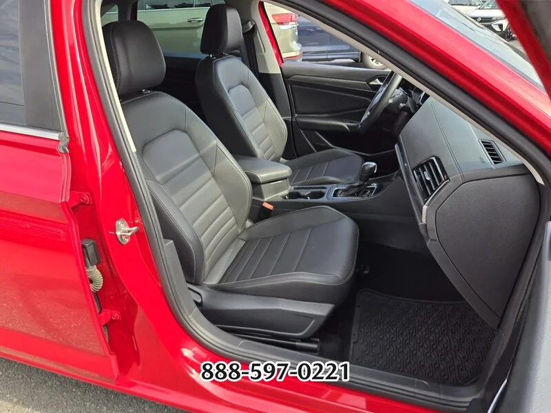 Certified Used 2021 Tornado Red Volkswagen SEL image 19