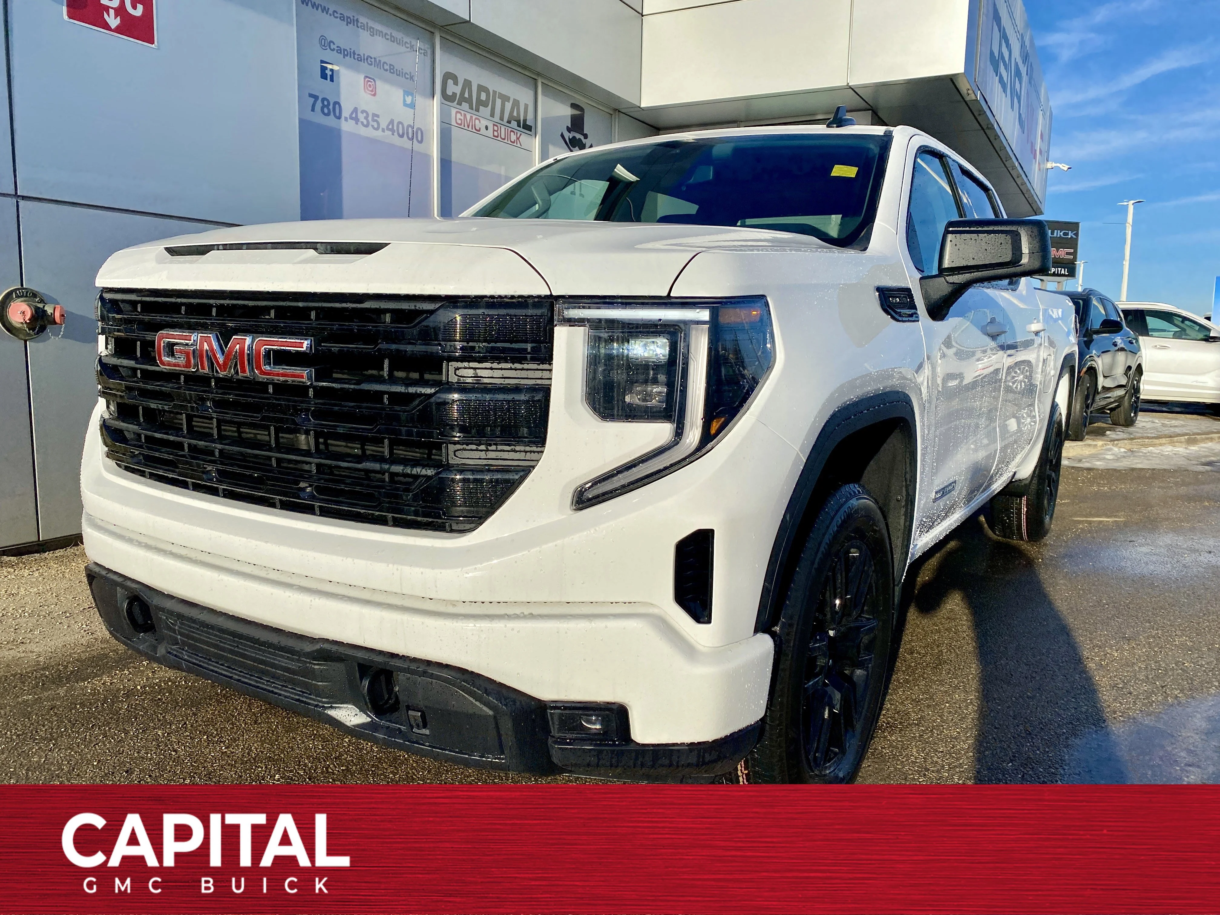 Certified Used 2026 White GMC Crew Cab Elevation image 1