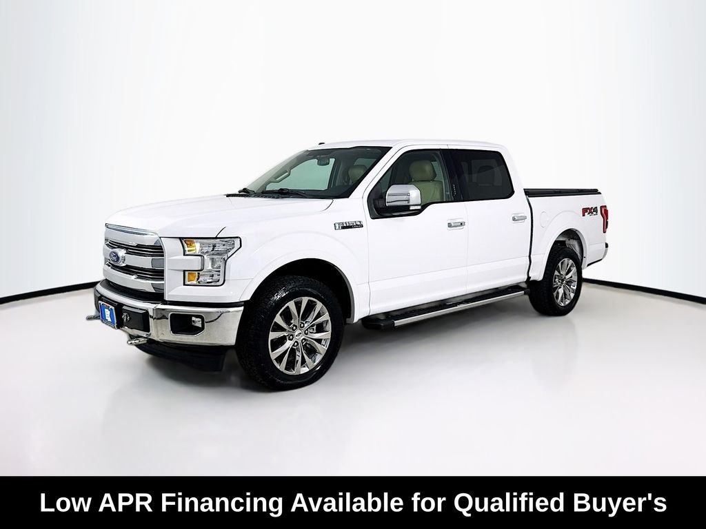 Used 2017 Oxford White Ford Lariat image 3
