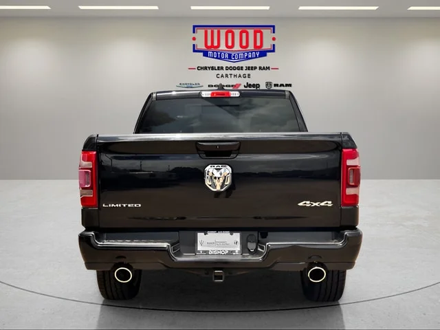 Used 2023 Diamond Black Crystal Pearlcoat Ram Limited image 4