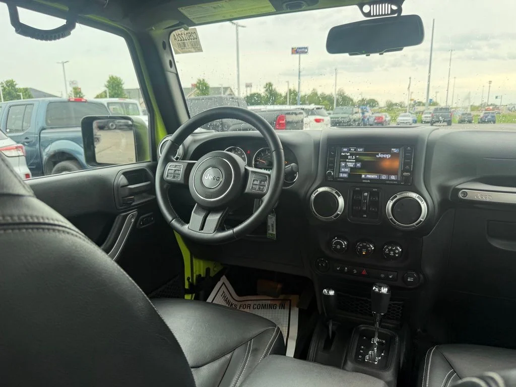Used 2017 Green Jeep Unlimited Sahara image 58