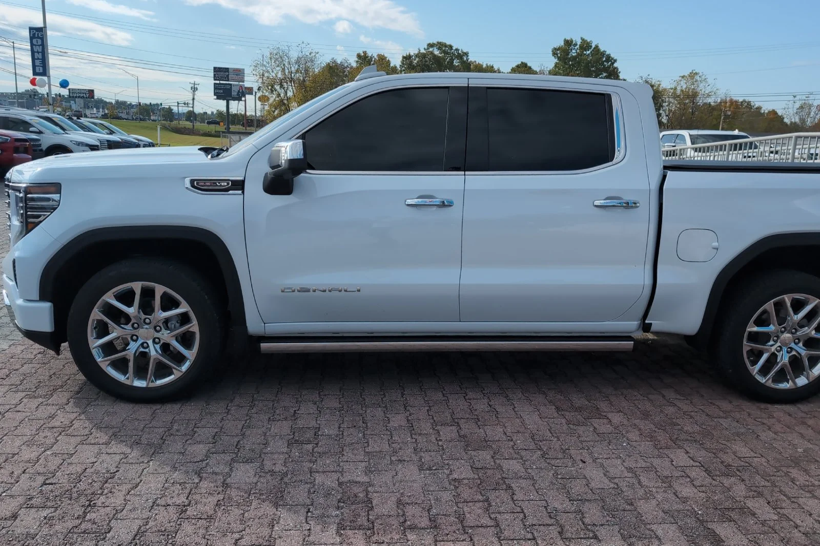 Used 2026 Glacier White Tricoat GMC Denali image 8