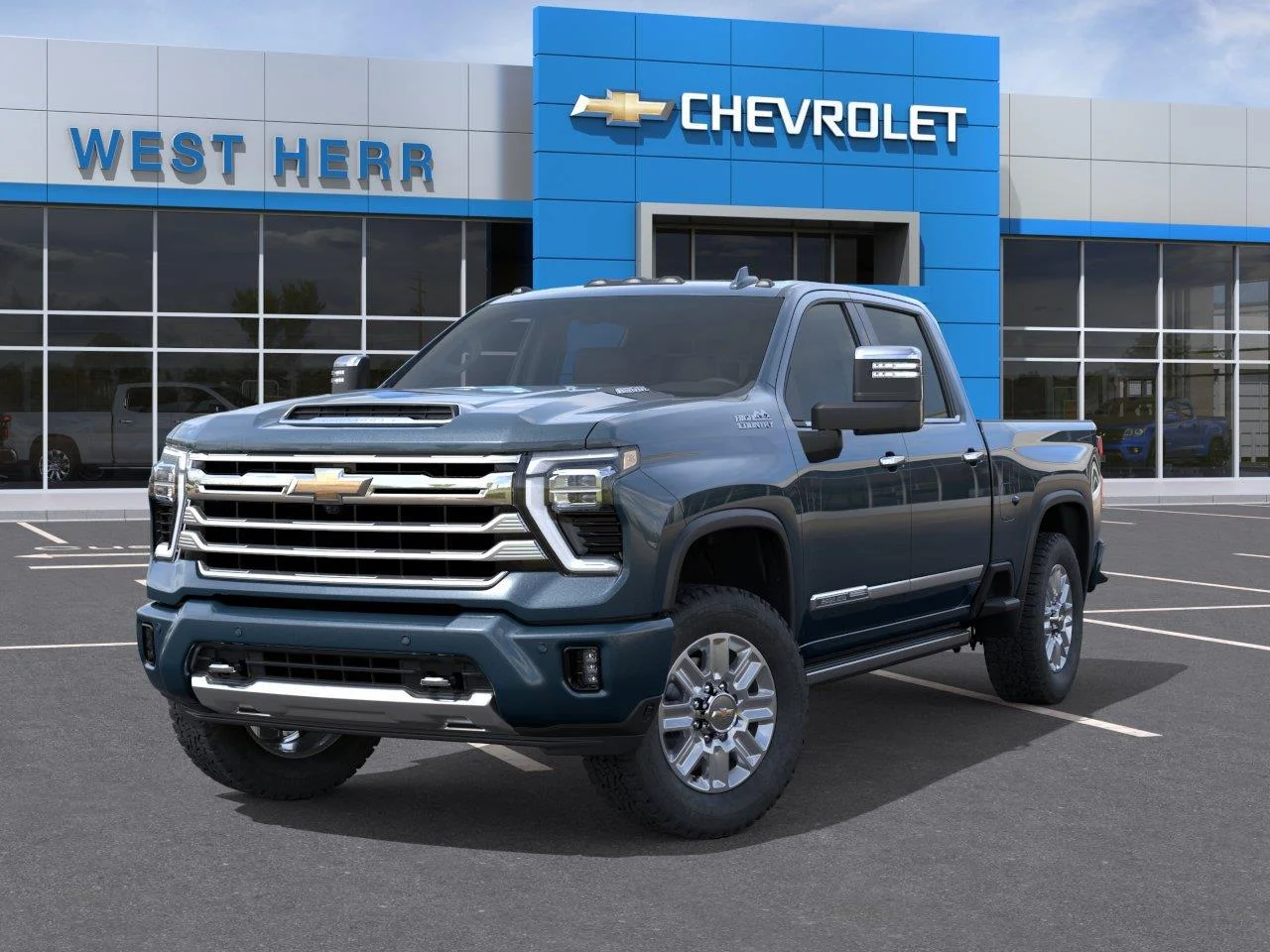 New 2026 Lakeshore Blue Metallic Chevrolet High Country image 6