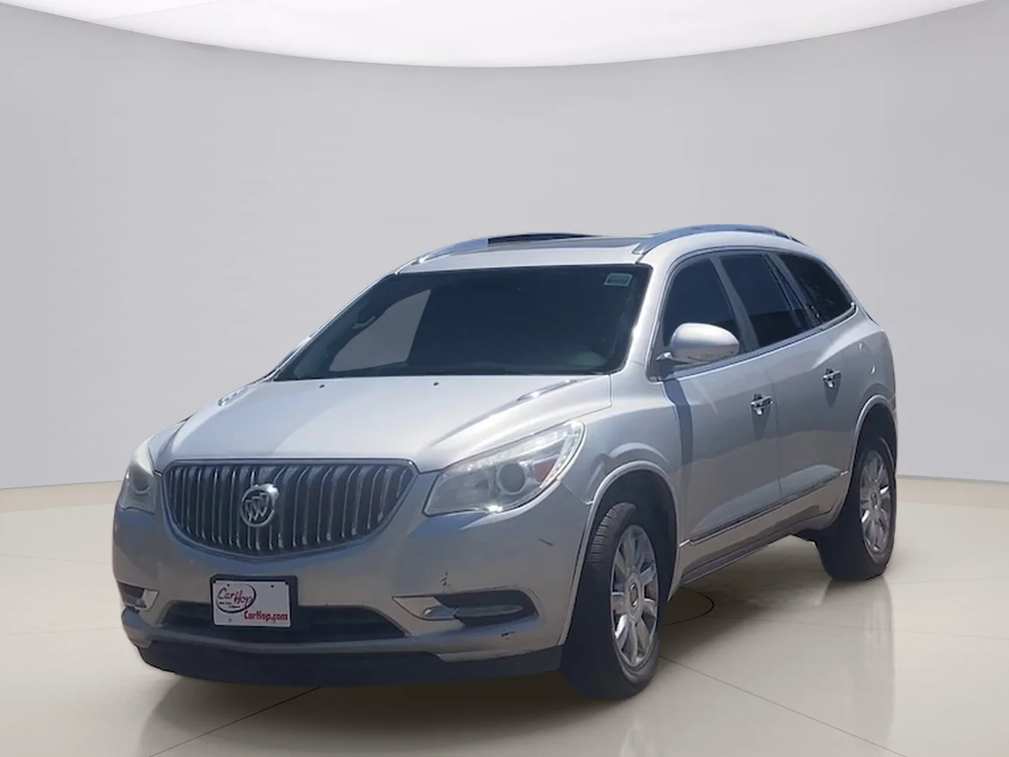Used 2013 Silver Buick LEATHER AWD image 1