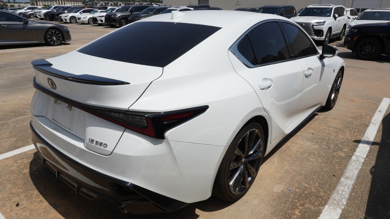 Certified Used 2024 White Lexus IS 350 F SPORT image 6