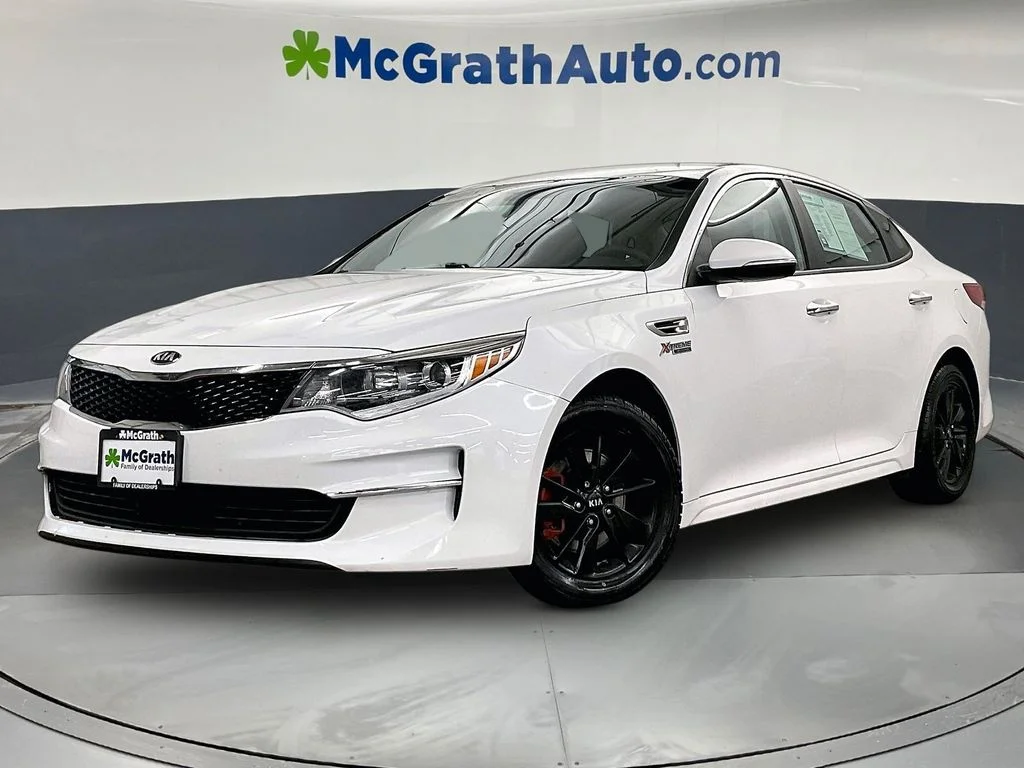 Used 2018 Kia Optima LX with VIN 5XXGT4L38JG206718 for sale in Iowa City, IA