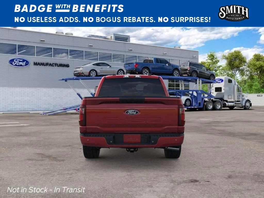 New 2026 Ruby Red Metallic Tinted Clearcoat Ford XLT image 6