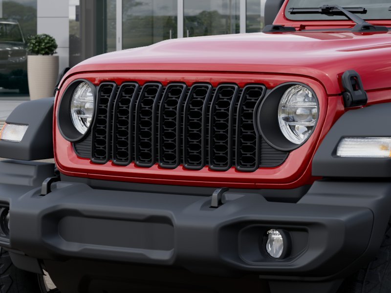 New 2026 Firecracker Red Clear-Coat Exterior Paint Jeep Sport S image 37
