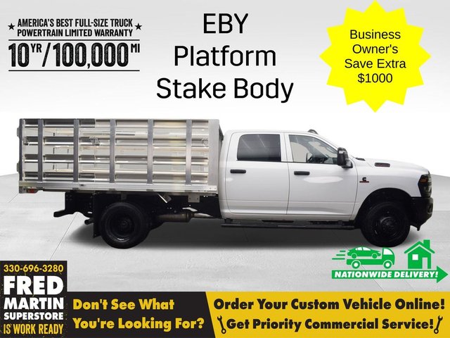 2026 RAM 3500 Chassis Cab Tradesman EBY Platform Stake Body