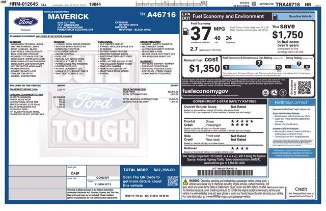New 2026 Oxford White Ford XLT image 37