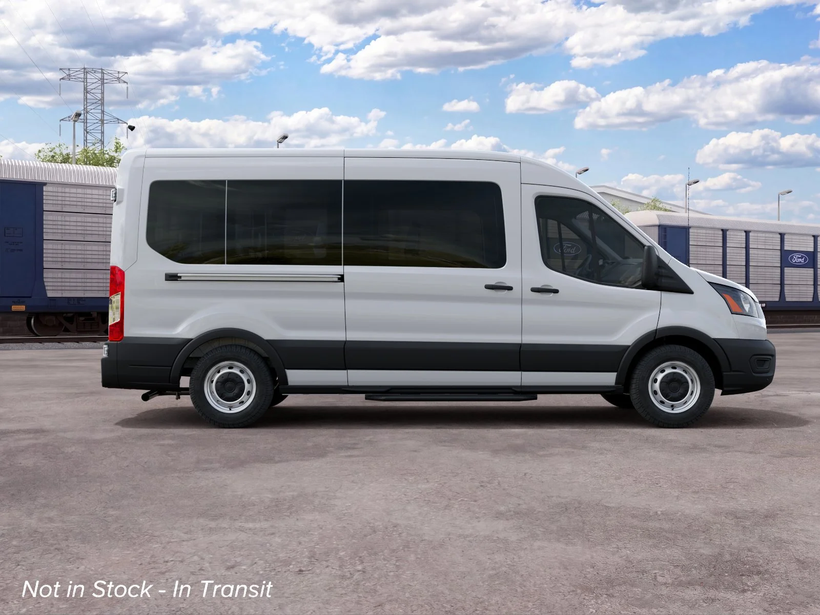 New 2027 Oxford White Ford Passenger Van XL image 5