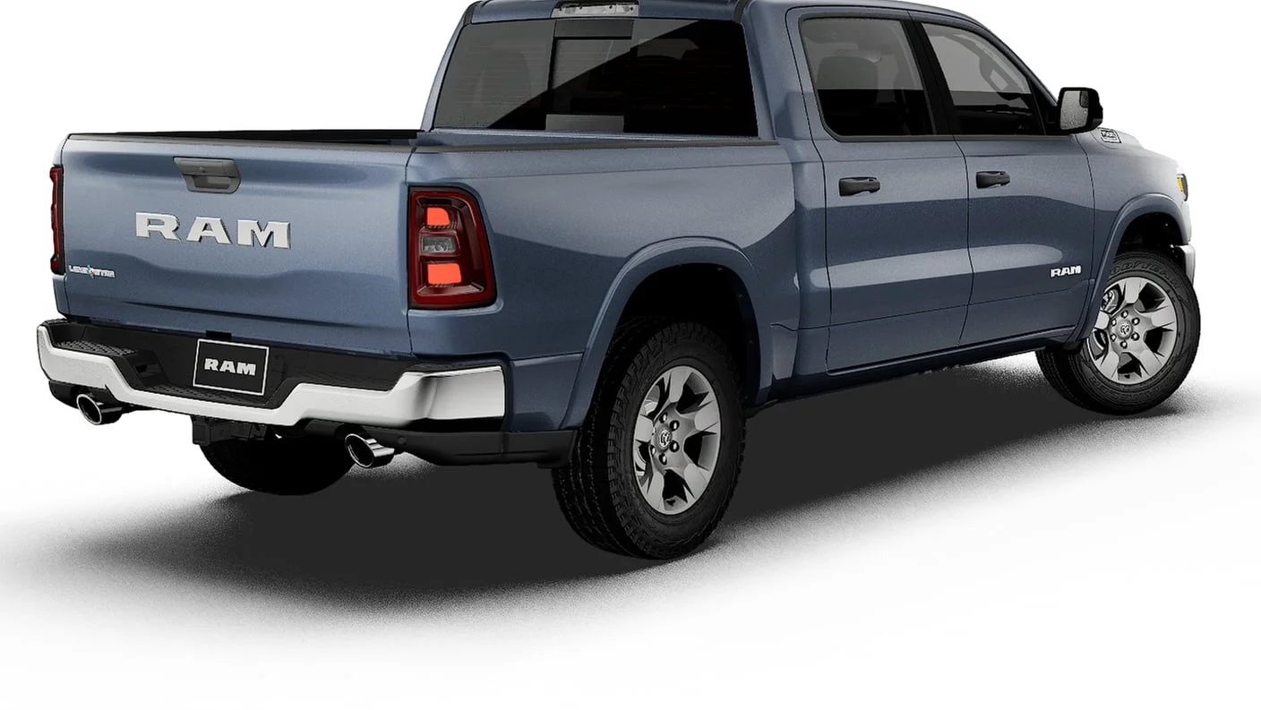 New 2027 Forged Blue Metallic Exterior Paint RAM LONE STAR image 2