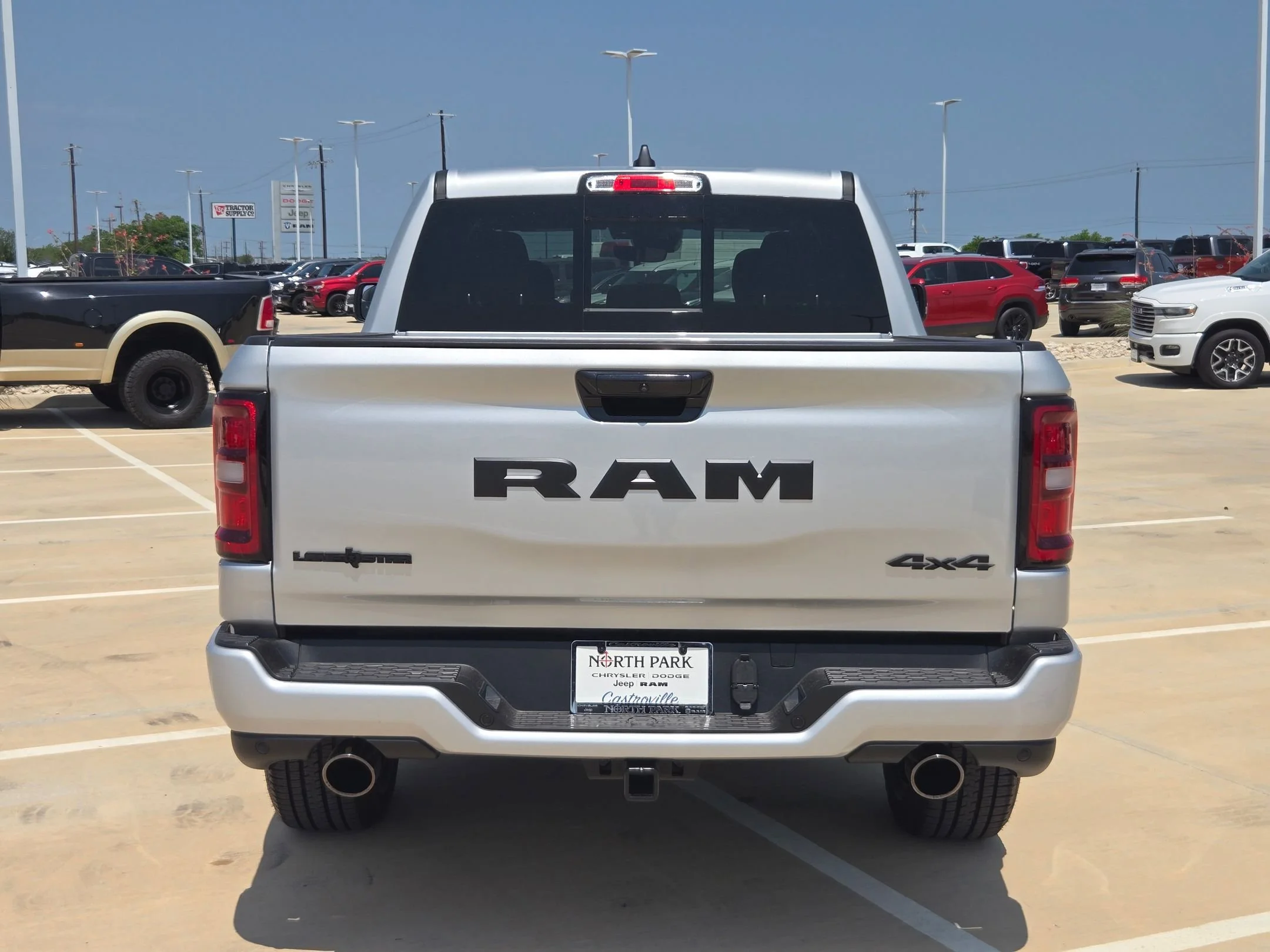 New 2026 Silver Zynith Exterior Paint RAM Big Horn/Lone Star image 4